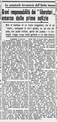 La Stampa - Torino, 8 marzo 1944